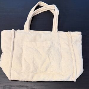 Cream Tote Bag